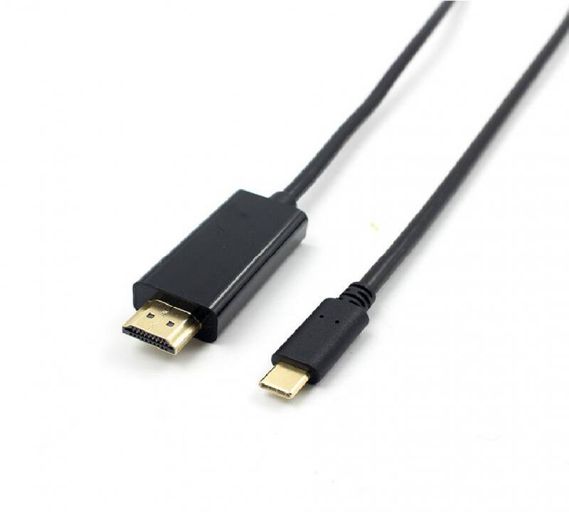 PTYTEC Computer Shop - Cable USB Tipo C a HDMI, 4K HDTV 2M, Negro