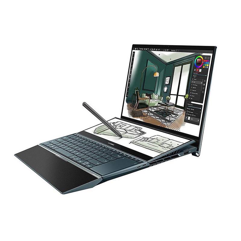 Portatil Asus UX482 Zenbook Dou Doble Pantalla Intel Core i7 SSD 512 GB RAM  16 GB - El Punto de la Impresora