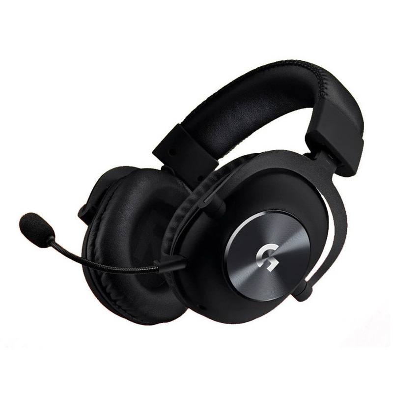 auriculares gaming con micrófono logitech g pro x/ usb/ negro
