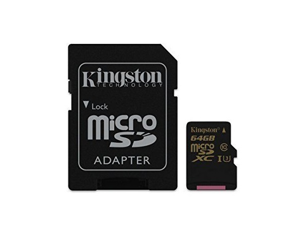 MICRO SD CON ADAPTADOR SD, 64GB, UHS II U3