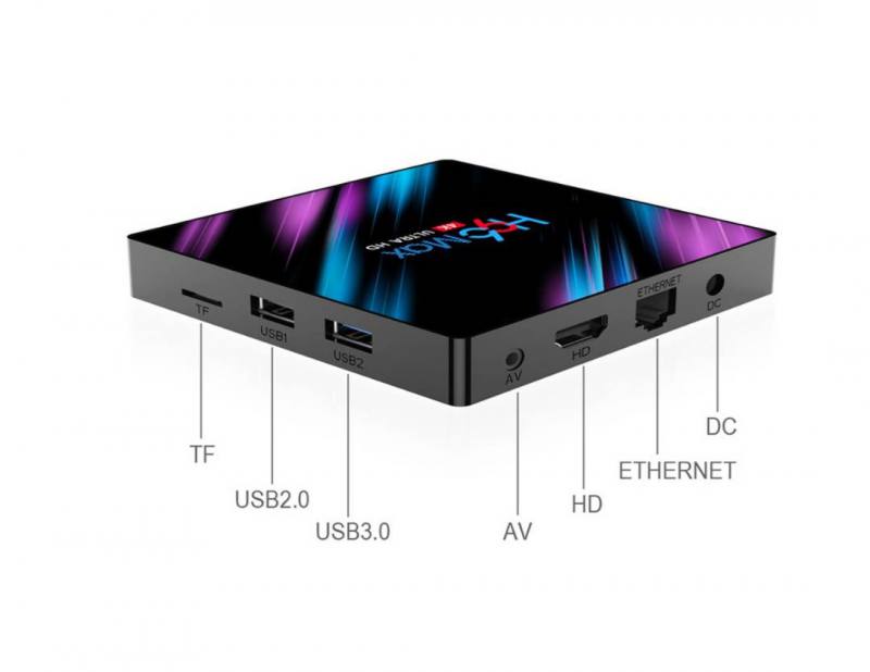 Decodificador Smart Tv Box H96 Max Ultra HD Android 11 16G Convertidor